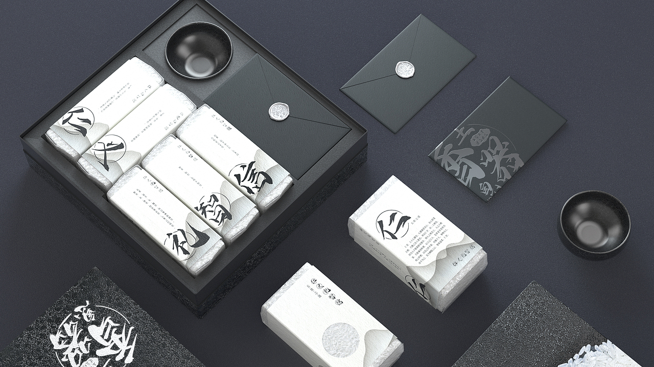 五常大米 “太极”（图ZMjU0NzU3MTQw） - 包装 - 站酷设计师酷先僧原创素材 - 站酷ZCOOL