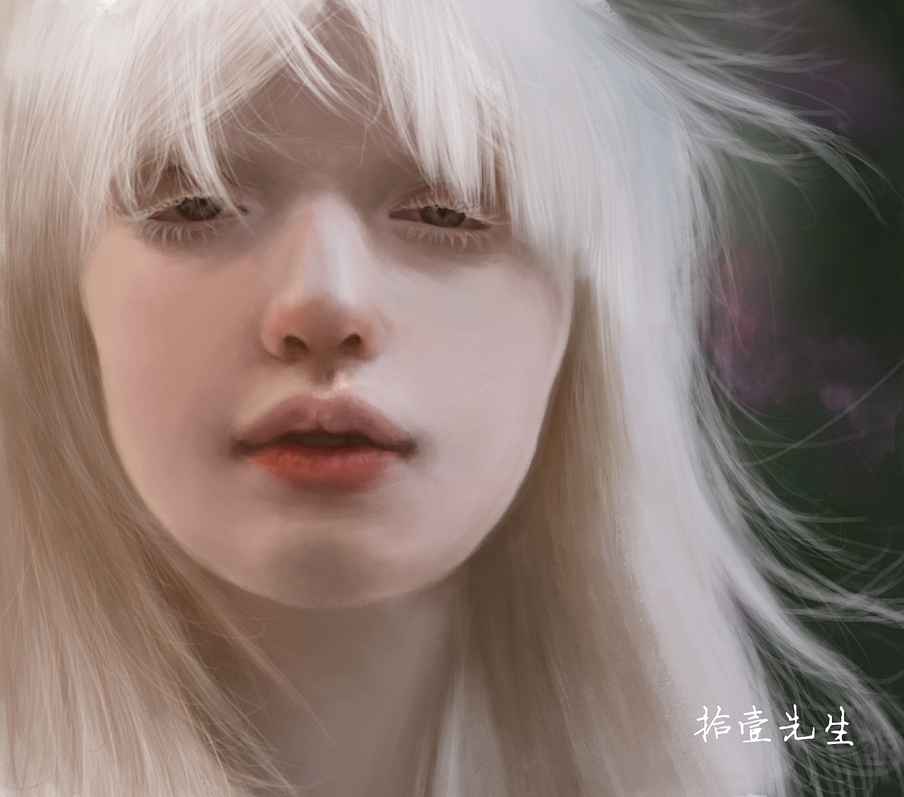 写实人像（图ZMTMxODk4OTE2） - 艺术插画 - 站酷设计师拾壹先生原创素材 - 站酷ZCOOL