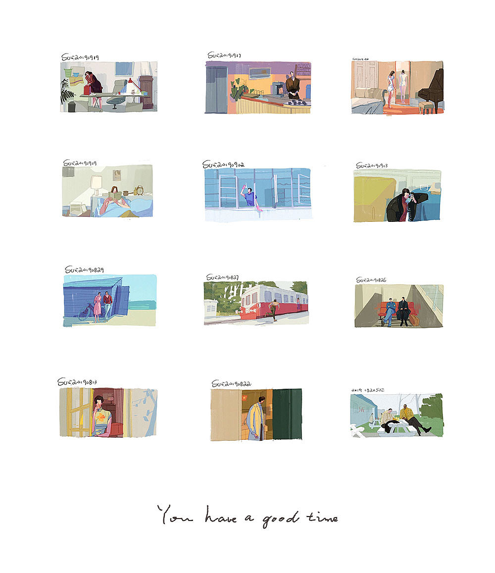 电影截图速涂练习