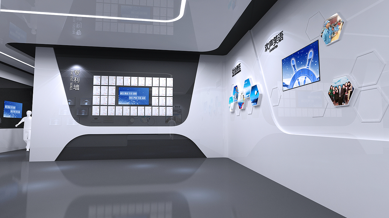 企业展厅（图ZMjQ3ODE0NDA4） - 其他空间 - 站酷设计师junwei5207788原创素材 - 站酷ZCOOL