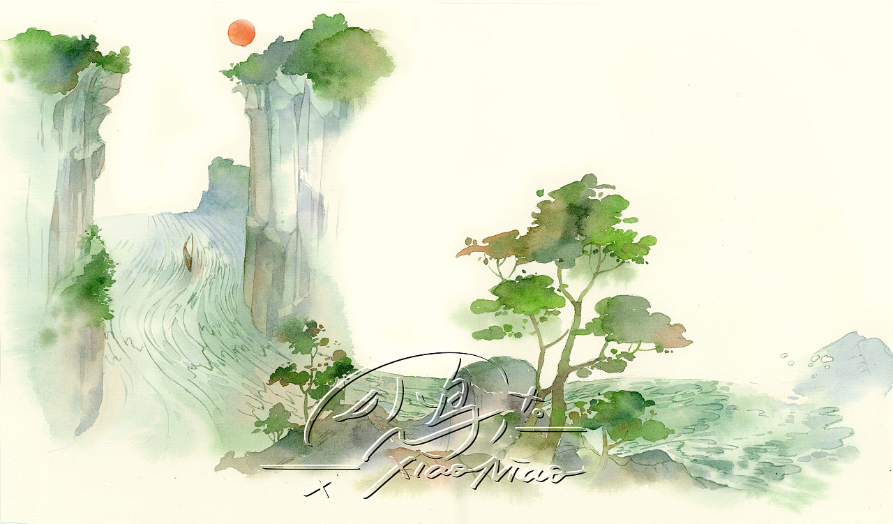 古诗词绘本(1)（图ZMjk4NTY2MDA4） - 绘本 - 站酷设计师我是欢欢鸭原创素材 - 站酷ZCOOL