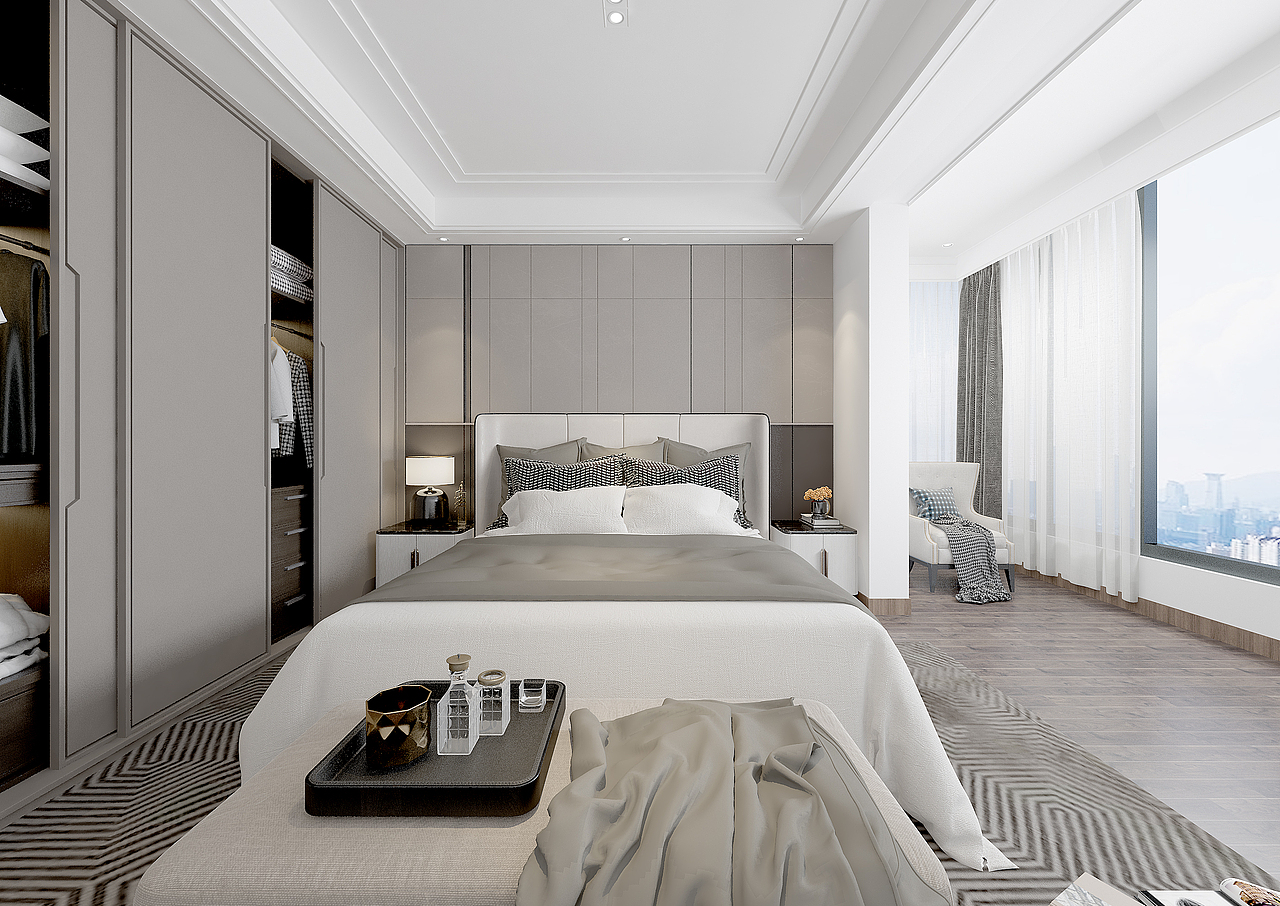 轻奢平宅（图ZMTYzMDkxODM2） - 家装设计 - 站酷设计师连治军原创素材 - 站酷ZCOOL