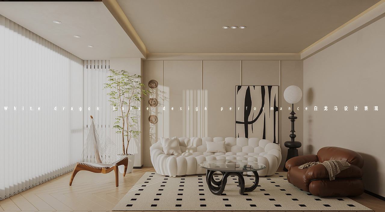 轻法客餐厅——白龙马效果图