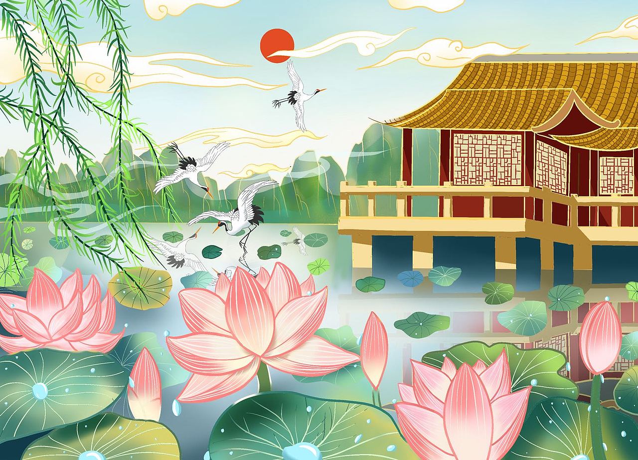 插画日常（图ZMjQ4NzM4NTk2） - 商业插画 - 站酷设计师太阳阁原创素材 - 站酷ZCOOL