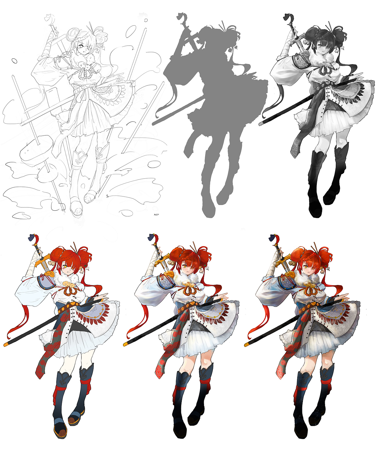 甲胄改良裙（图ZMjgwODcwOTI0） - 概念设定 - 站酷设计师ThoyaDoggy原创素材 - 站酷ZCOOL