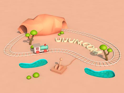 C4D - 小车过隧道