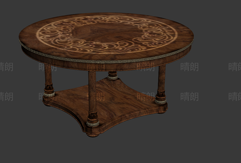 欧式雕花家具一组（图ZMjM5MjAzNjIw） - 生活用品 - 站酷设计师嘉宅建模原创素材 - 站酷ZCOOL