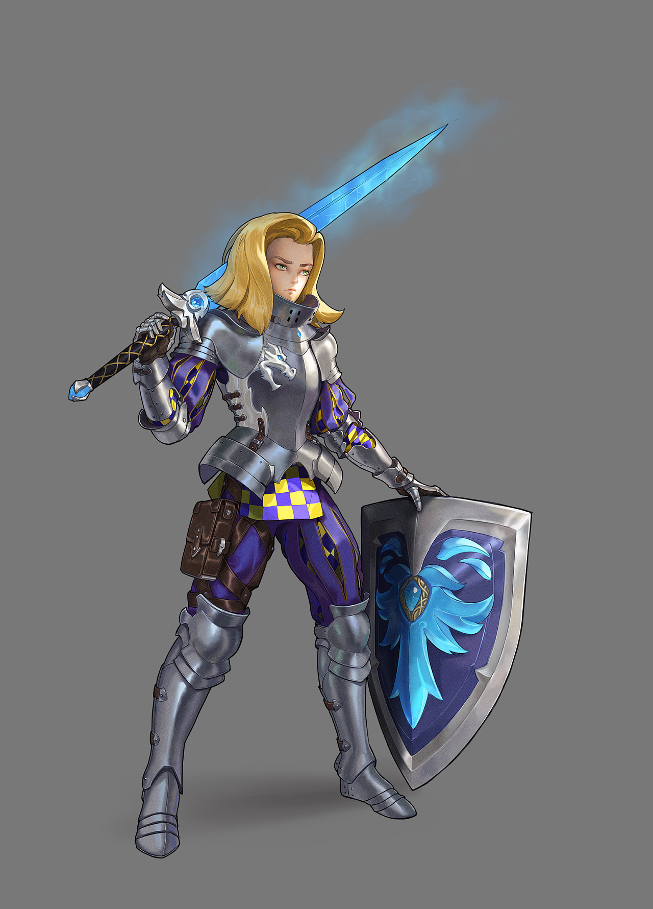 欧美魔幻 角色设计|插画|游戏原画|tonychencs - 原创作品 - 站酷