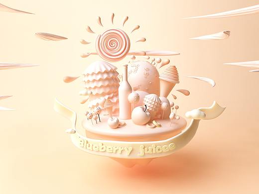 C4D平面细分/综合