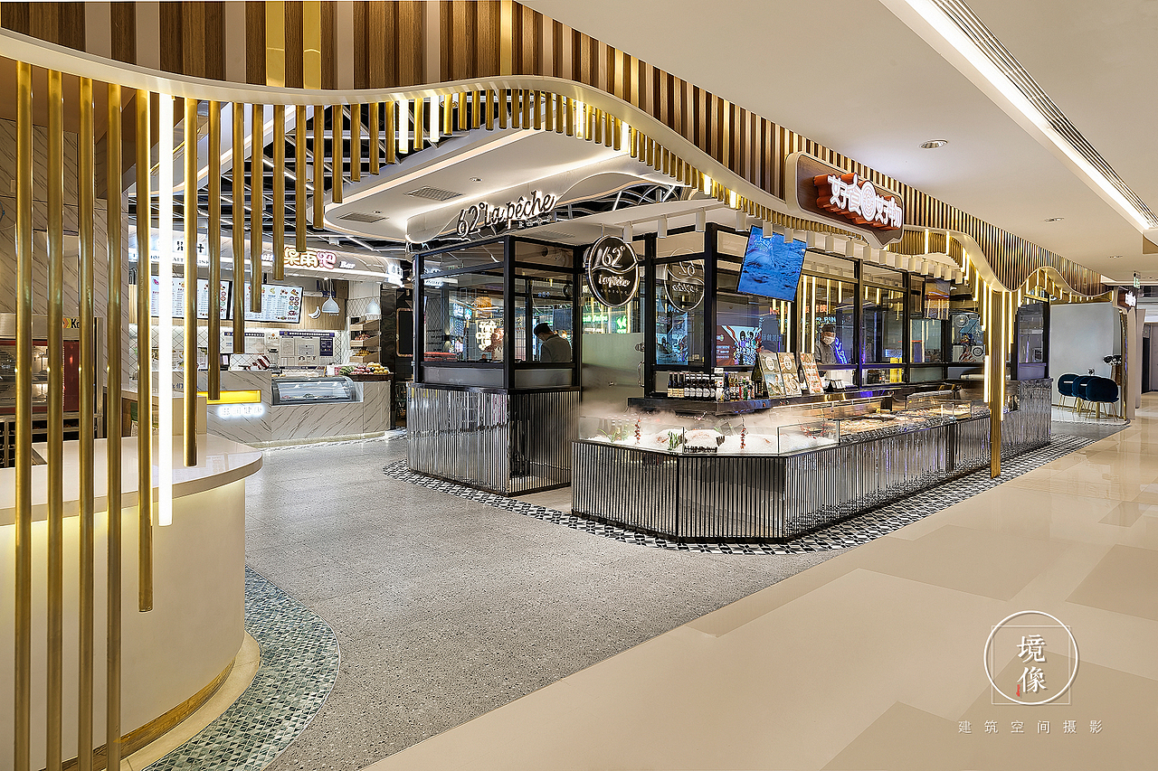 【空间摄影】新田360东区店美食广场空间设计实景拍摄