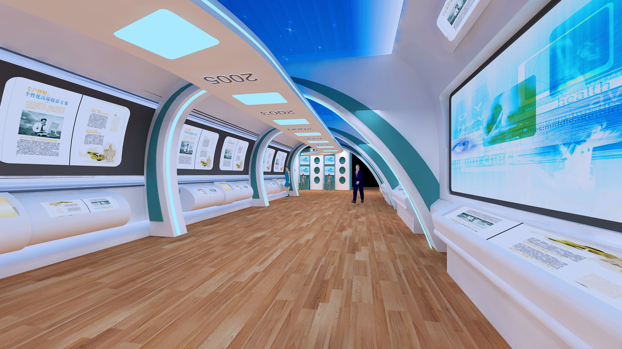 电缆展厅展会展位展台3D效果图设计 cad施工图制作|三维|建筑/空间|云迪vind - 原创作品 - 站酷 (ZCOOL)