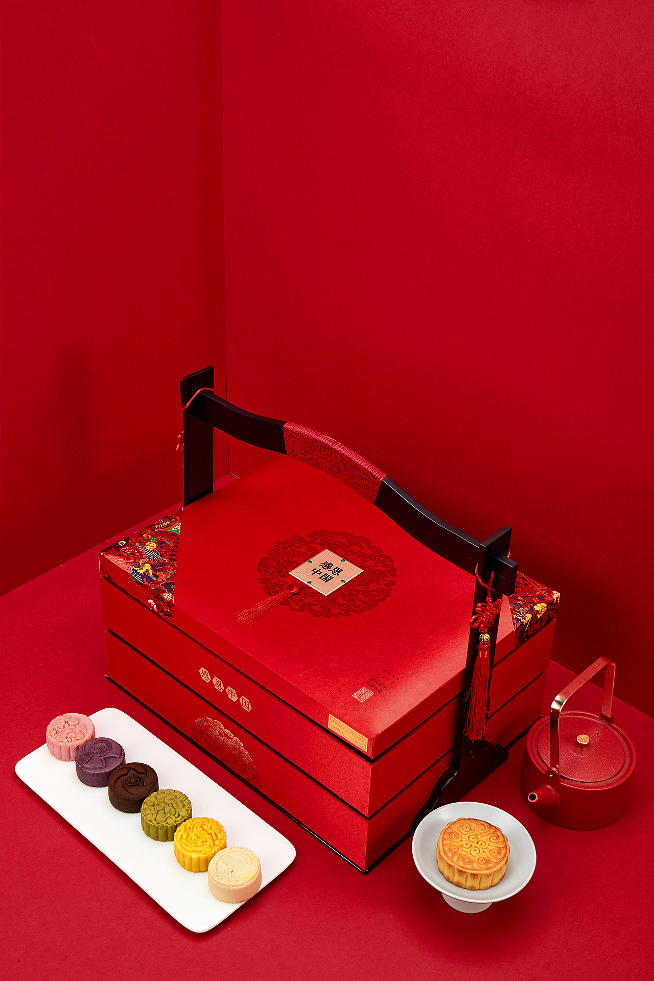 月饼礼盒摄影 × 中式月饼 × 中国风 |摄影|产品摄影|西山食记