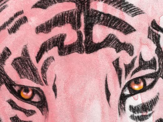 Hitiger (炭笔水彩画)