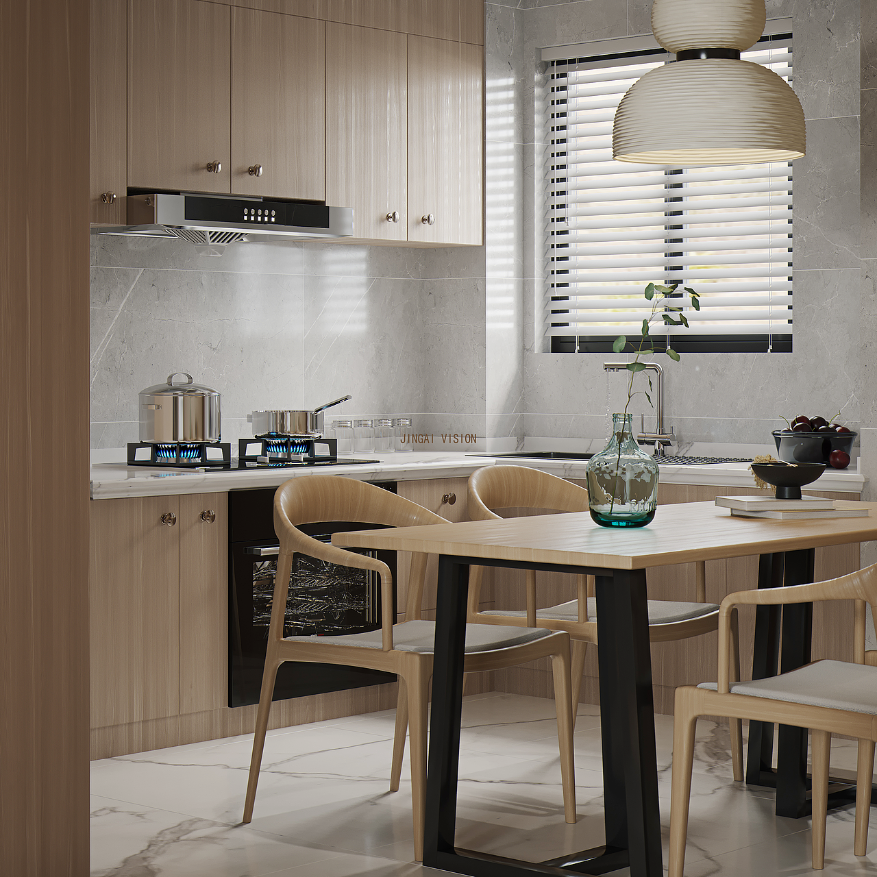 现代简约客餐厅卧室（图ZMjM4NDU5MjE2） - 家装设计 - 站酷设计师阳光勾勒般微笑原创素材 - 站酷ZCOOL