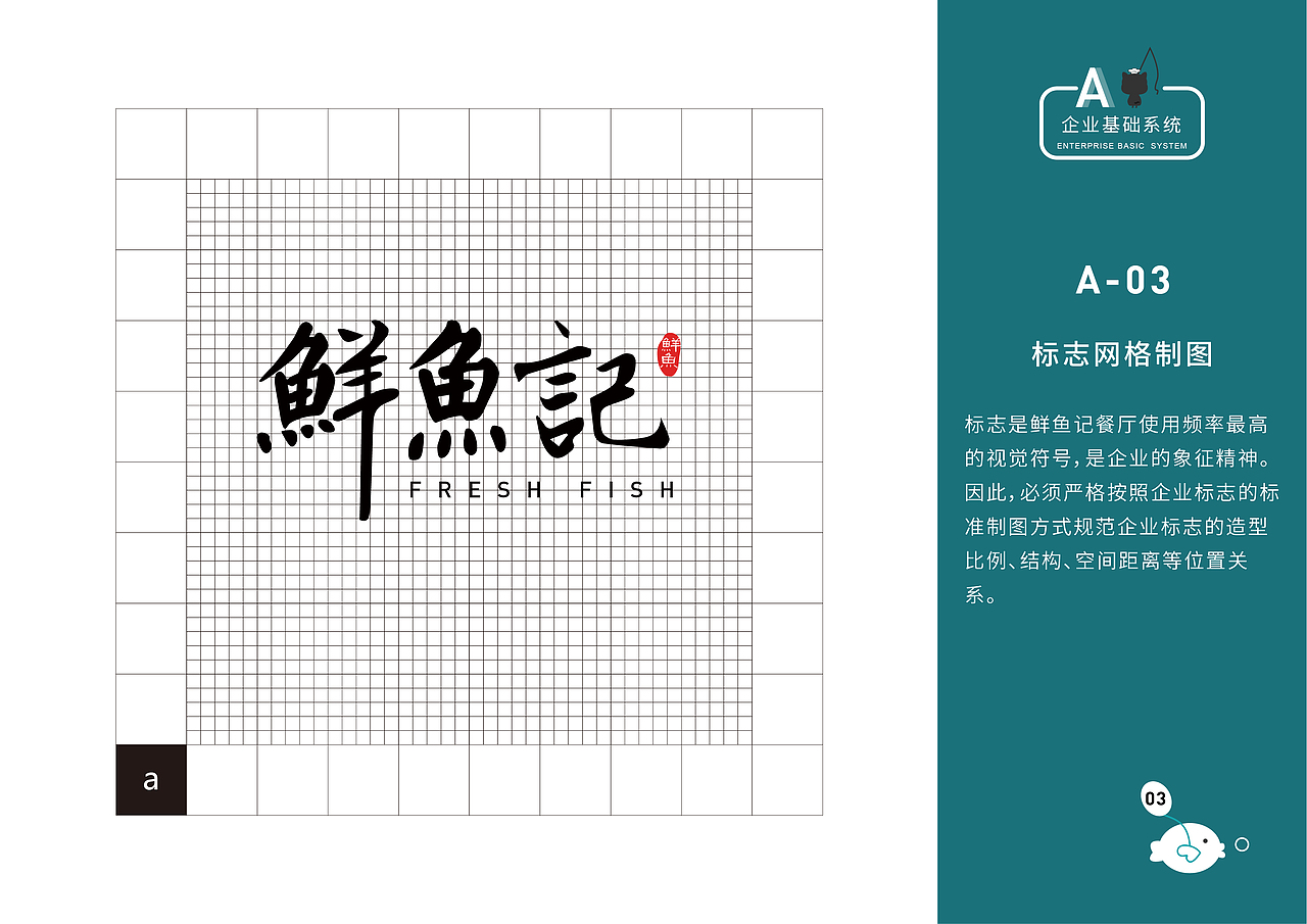 鲜鱼记VIS视觉识别手册。