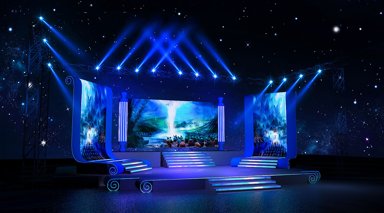 舞美舞台设计（图ZMTg3MjM2OTQ4） - 舞台美术 - 站酷设计师庸人自扰Q原创素材 - 站酷ZCOOL