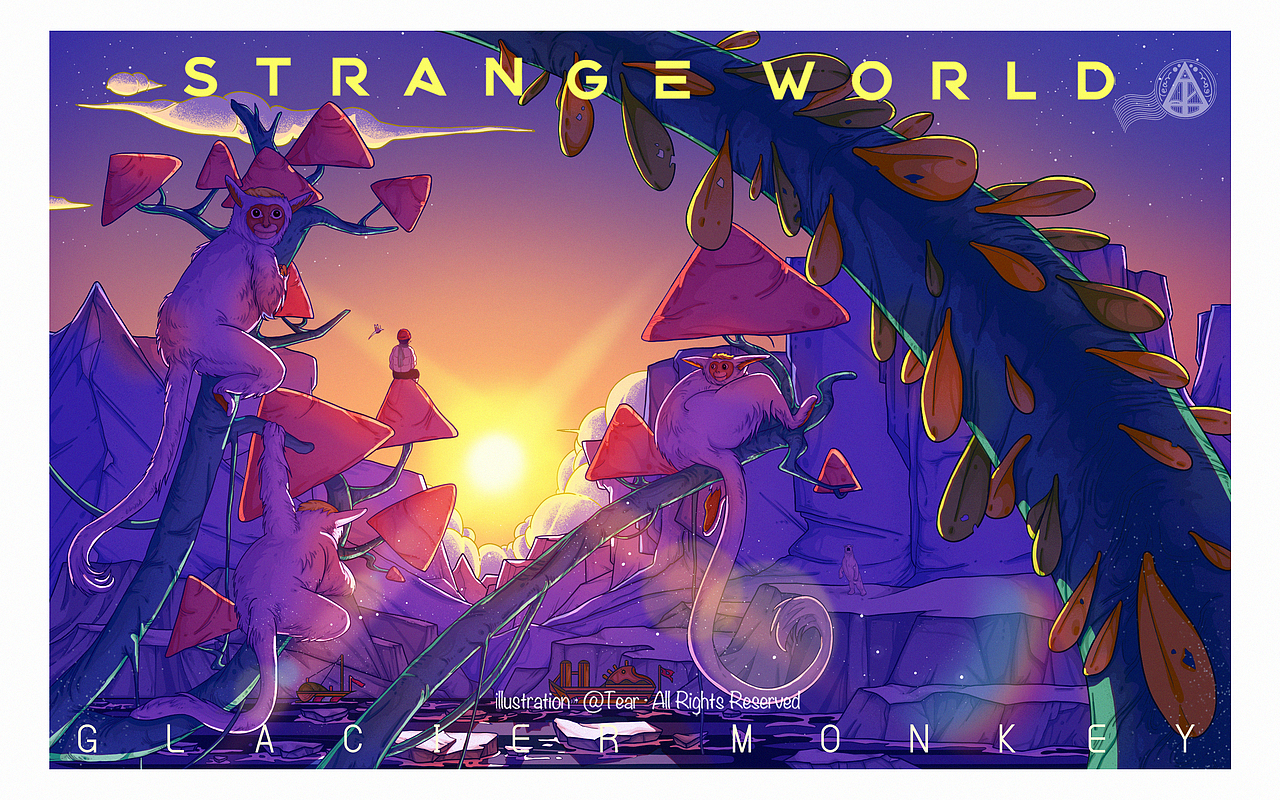 误入奇异境——《十二属相.合集》（图ZMjkxODUwNTcy） - 新锐潮流插画 - 站酷设计师天羿TEAR原创素材 - 站酷ZCOOL