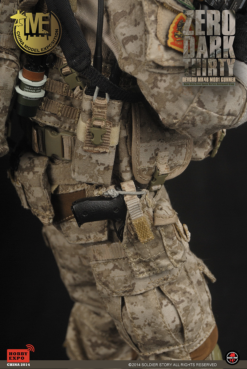 美军DEVGRU- MK46 MOD1机鎗手 -猎杀本拉登（图ZMTExMDE5MzY4） - 手办/模玩 - 站酷设计师SoldierStory原创素材 - 站酷ZCOOL