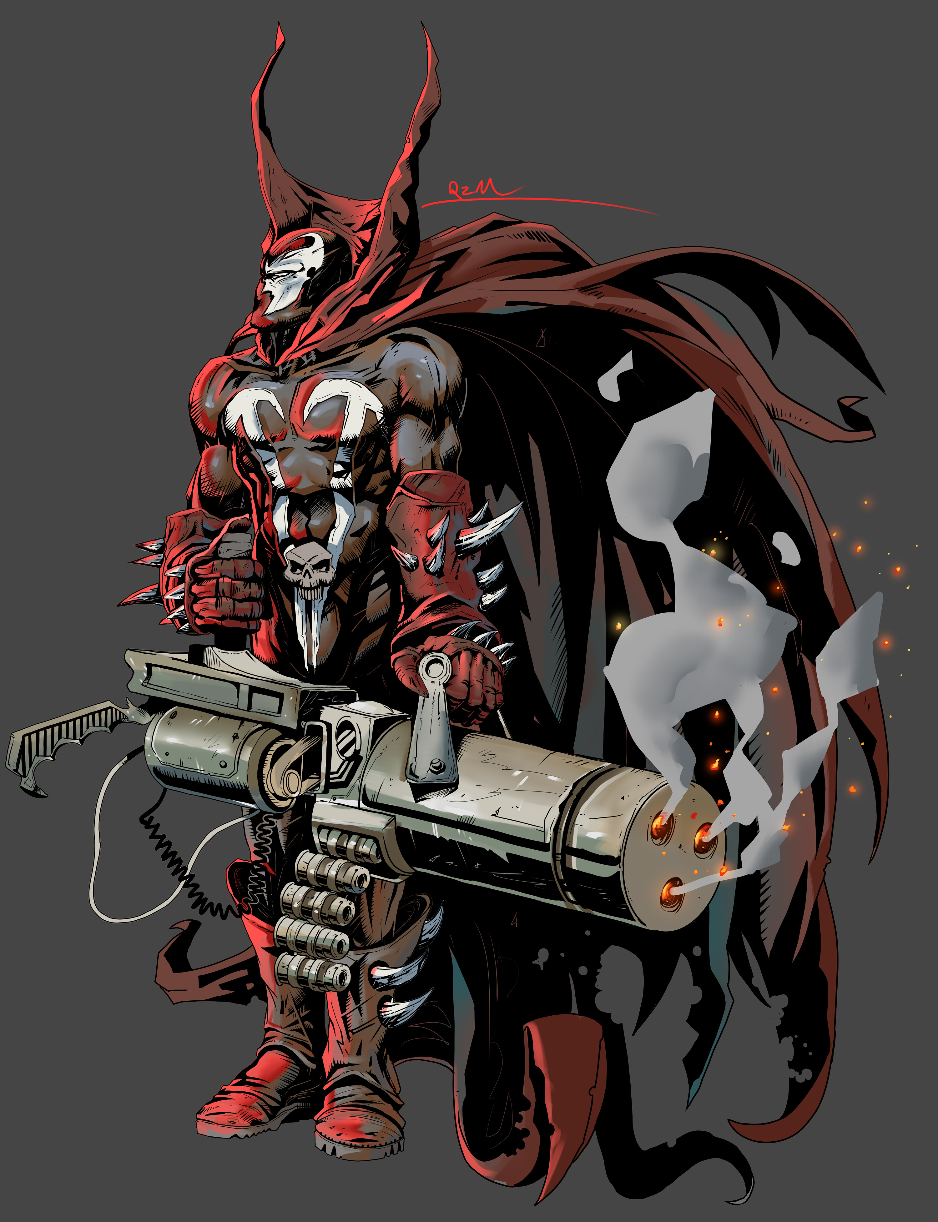 再生侠美漫风格|插画|涂鸦/潮流|综合水果武士q - 原创作品 - 站酷