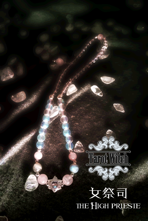 【巫塔罗】女祭司能量水晶手链