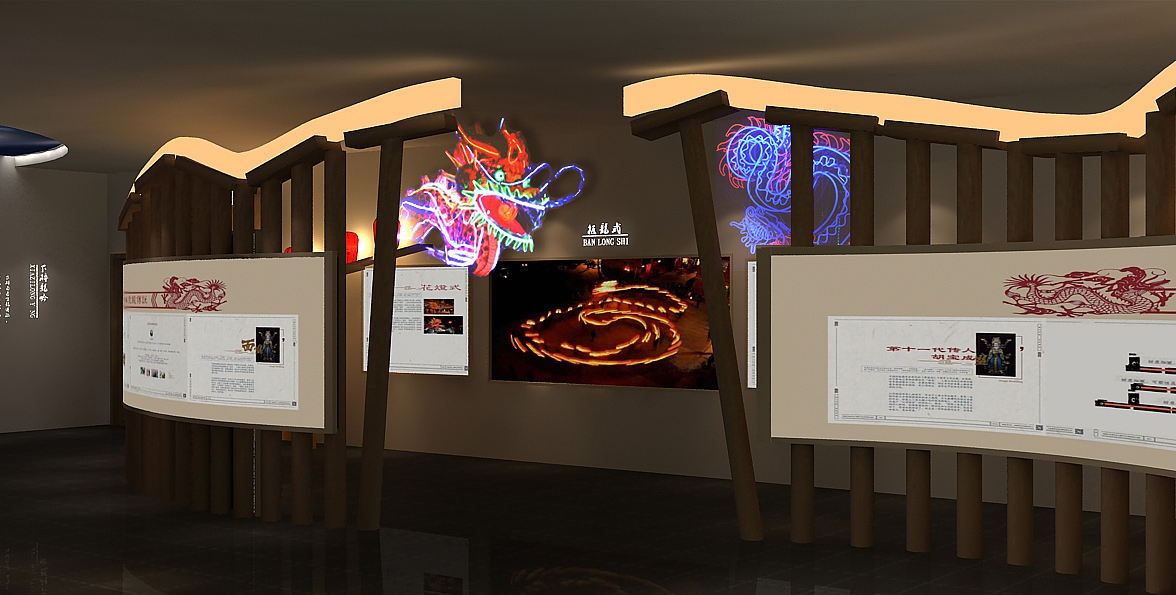 板凳龙民俗文化展示馆(原创文化展馆)(图ZMTg5NzQ0MTIw) - 其他三维 - 站酷设计师Shiyuan野子原创素材 - 站酷ZCOOL