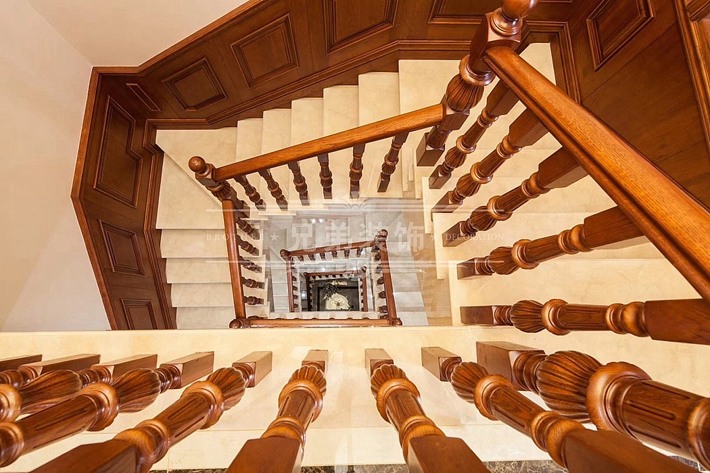 复地花屿城装修|渝北复地花屿城叠拼别墅装修设计完工