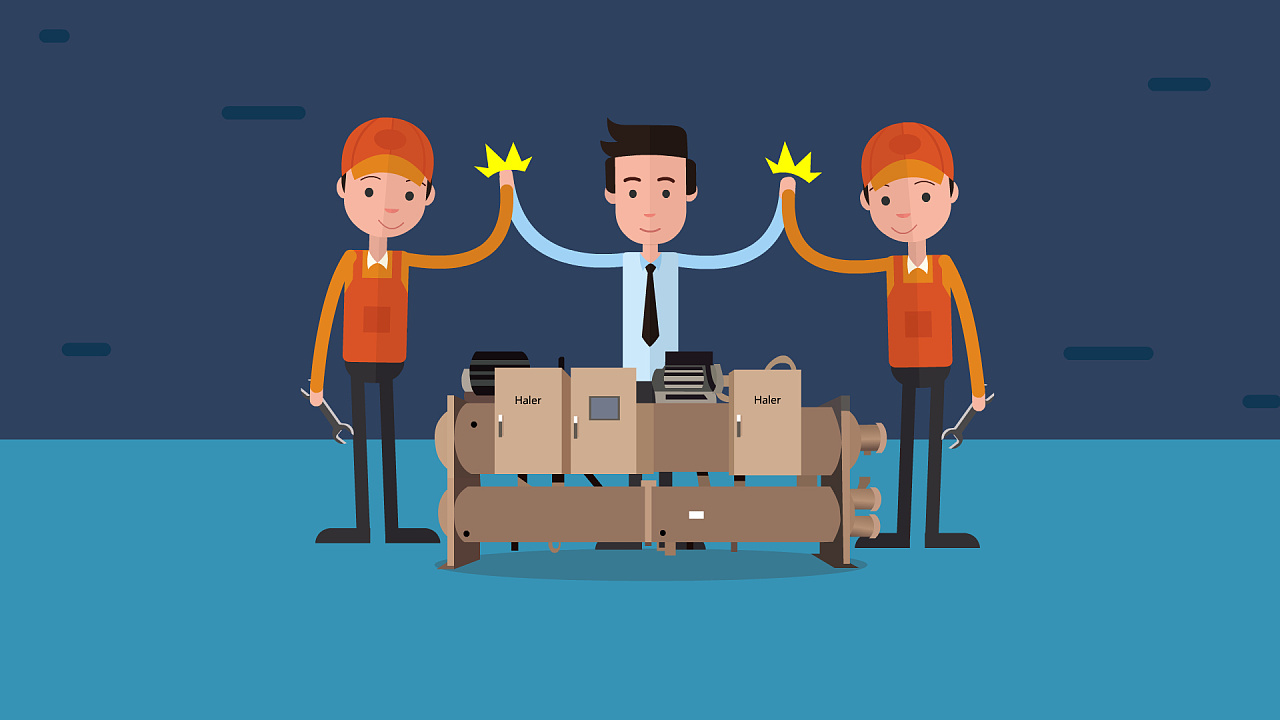 中国移动云空调动画