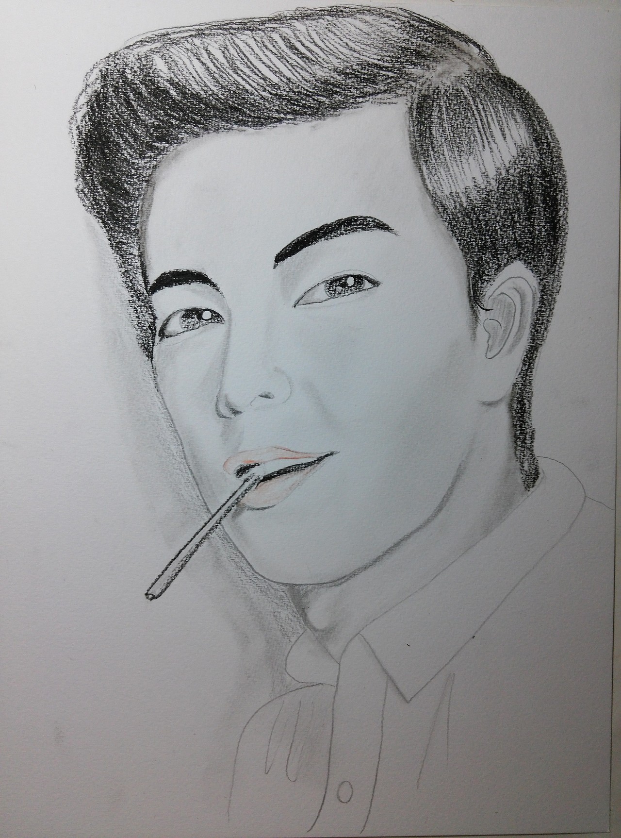 韩国小鲜肉素描