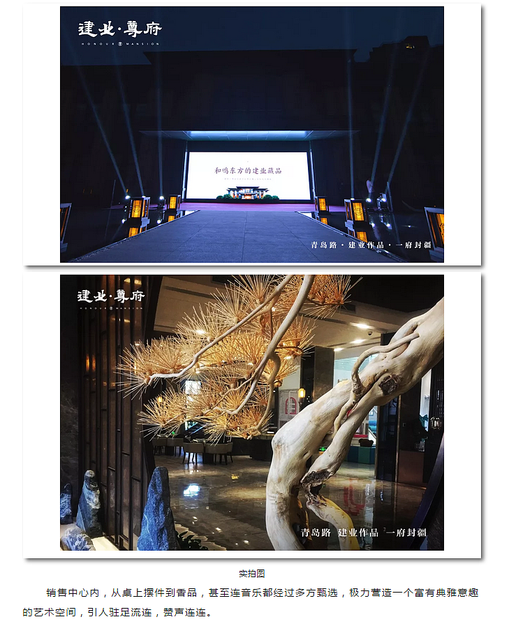 地产:营销中心暨景观示范区盛启