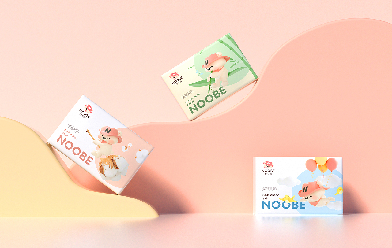 纸巾品牌IP/包装设计（图ZMjc2Mjg2NjYw） - IP形象 - 站酷设计师小I窝原创素材 - 站酷ZCOOL