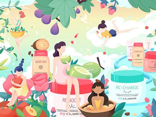 #my CLARINS 寻找天然好食肌# —— 美肌之旅