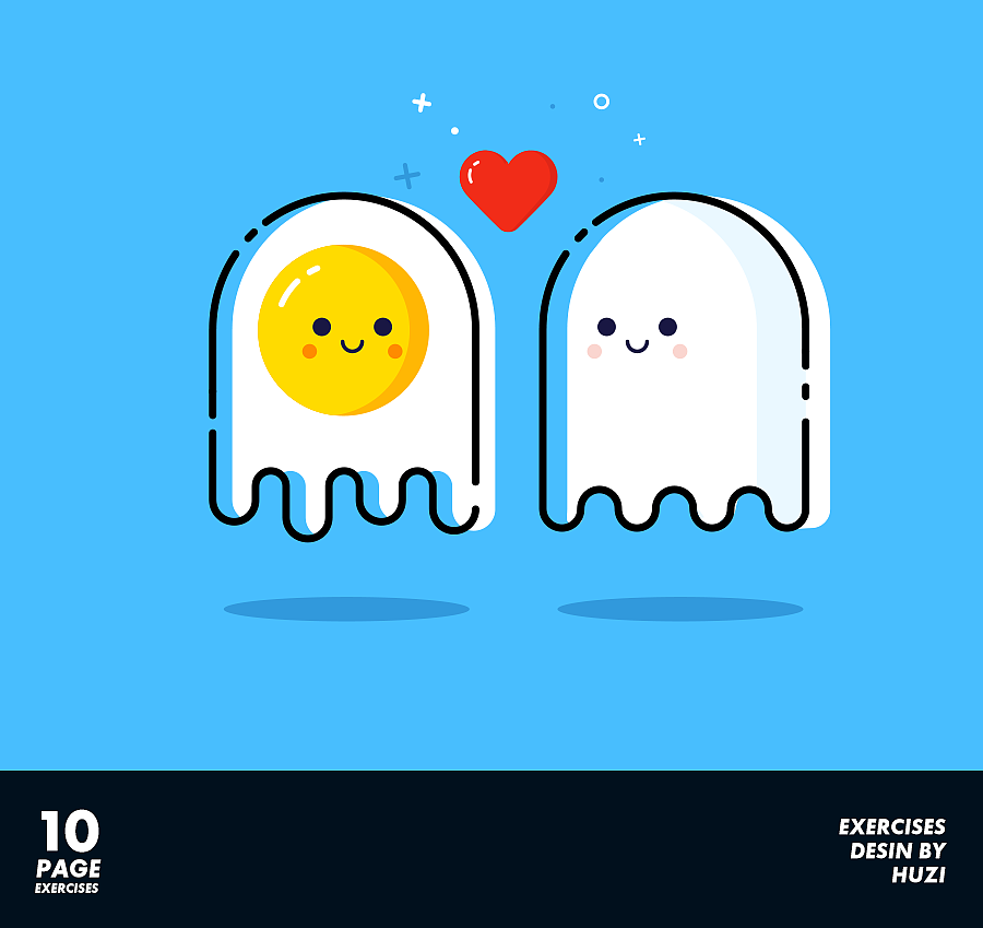 10 PAGE EXERCISES（图ZNjc4MjI2NzI=） - 图案 - 站酷设计师胡子UX原创素材 - 站酷ZCOOL