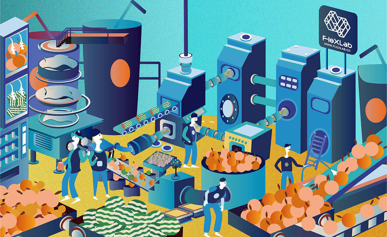 果汁|插画|商业插画|minpain_原创作品-站酷zcool