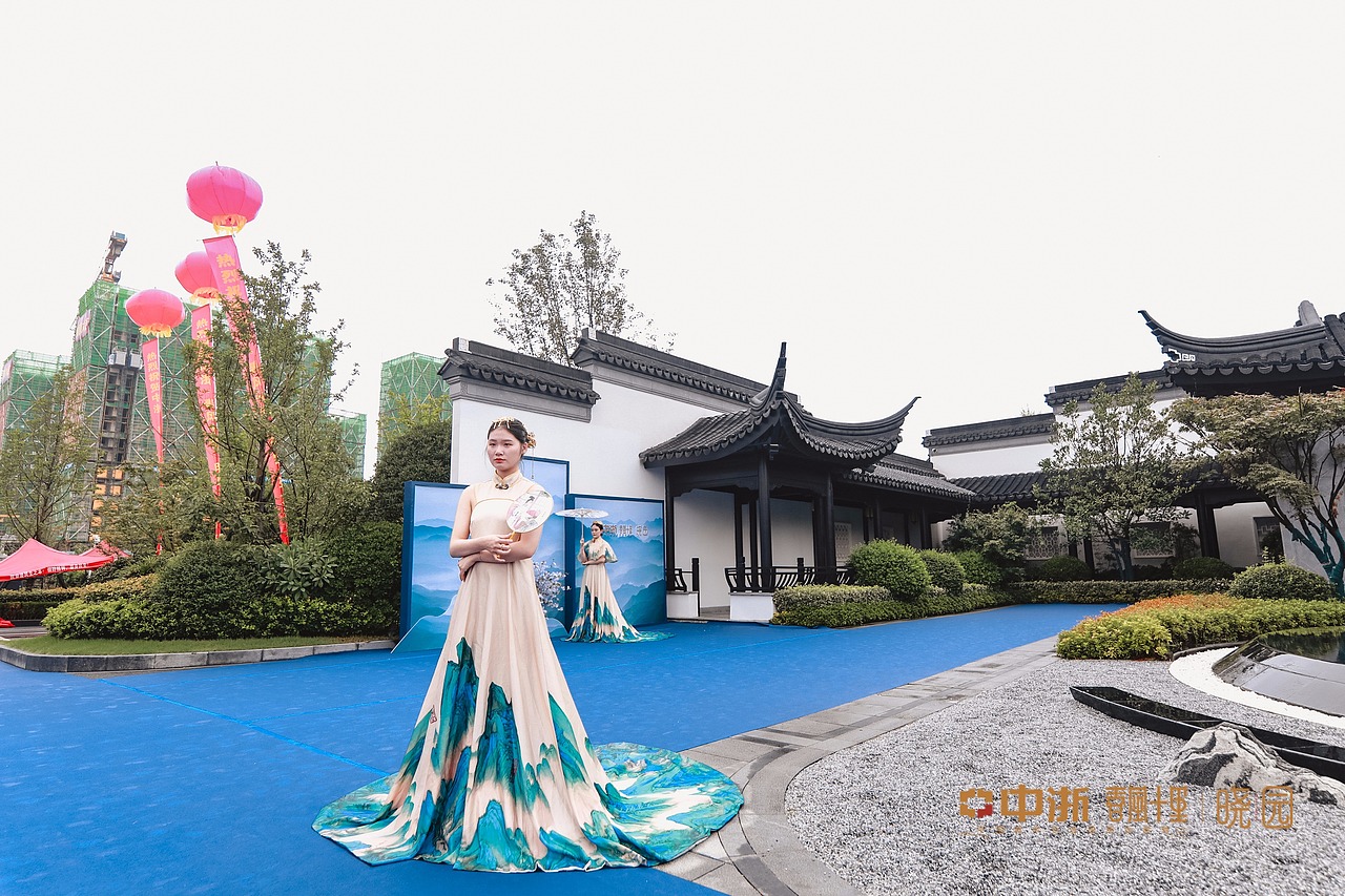 房地产开盘model秀