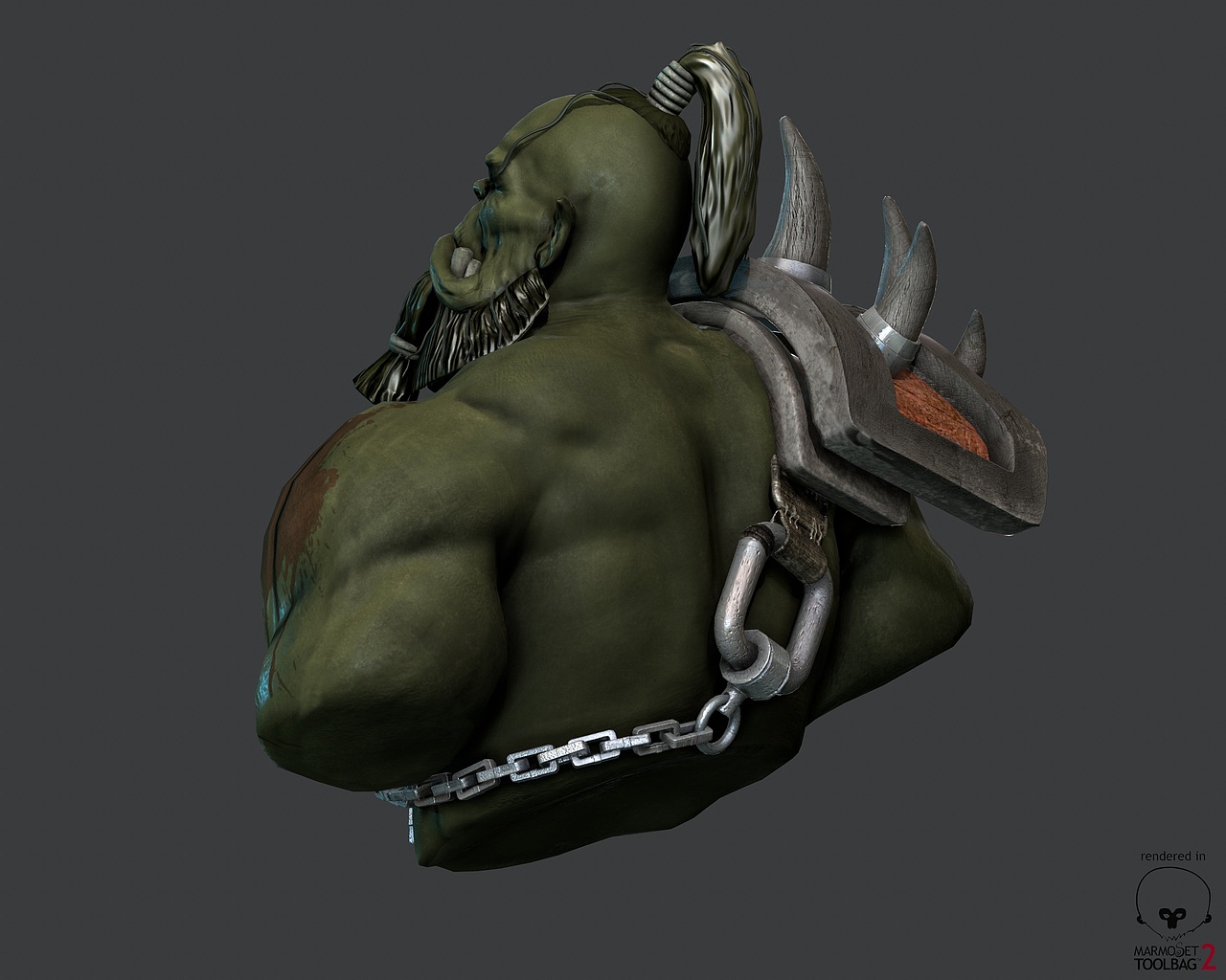 Orc（图ZMzQwMzgzNTI=） - 人物/生物 - 站酷设计师解燕白原创素材 - 站酷ZCOOL