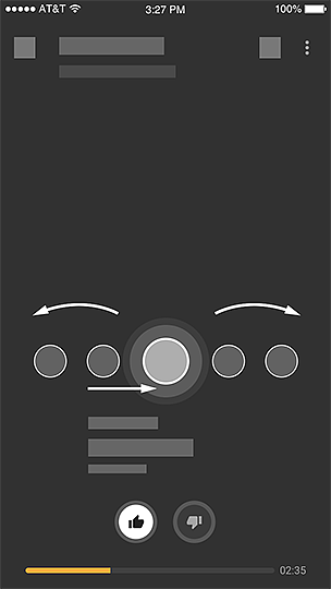 音乐App界面及动画效果展示（图ZNTExNzM5MzI=） - APP界面 - 站酷设计师Jaret_Zen原创素材 - 站酷ZCOOL