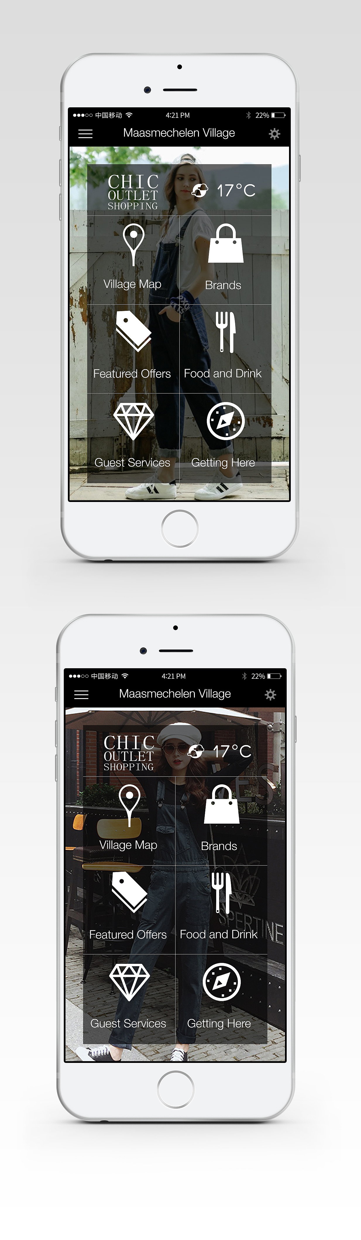 临摹购物app首页 展示 黑色系（图ZMzMzOTg4NzI=） - APP界面 - 站酷设计师Gracy666原创素材 - 站酷ZCOOL