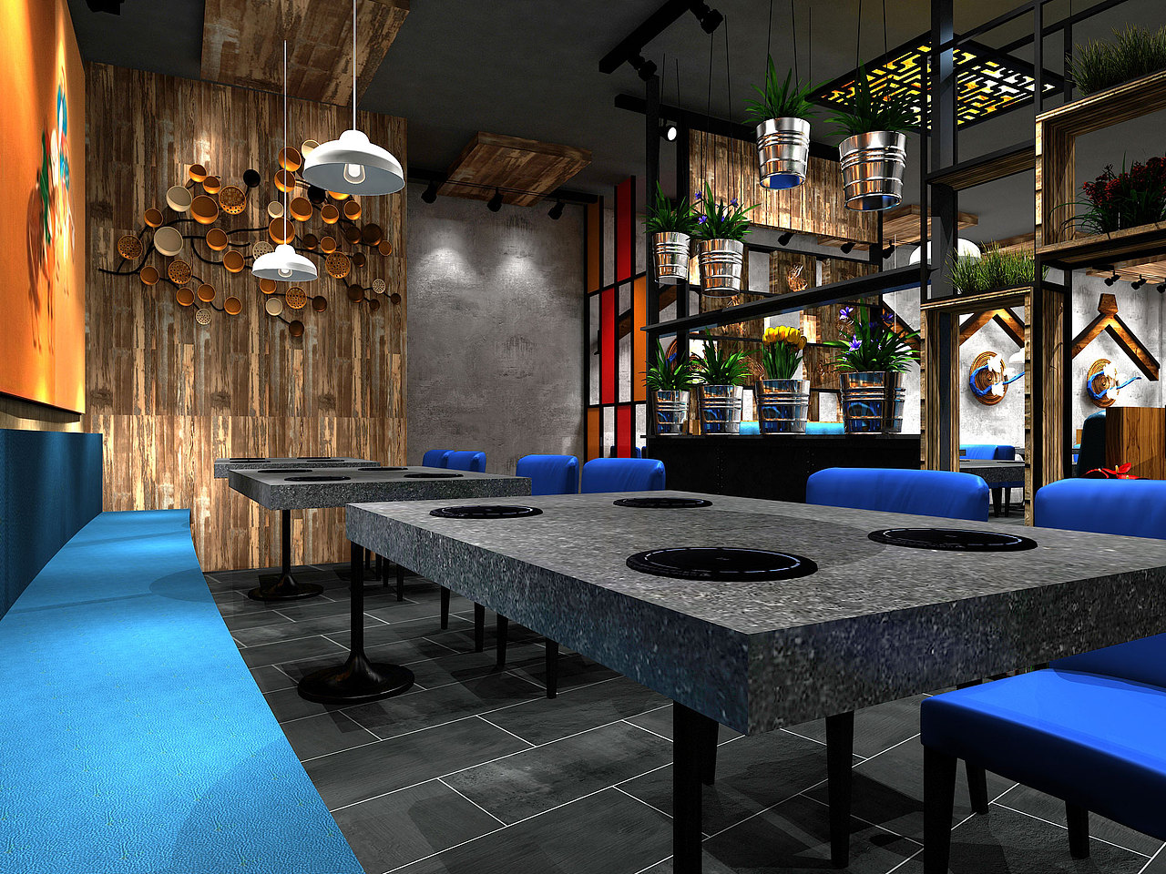 蒙元文化LOFT工业风