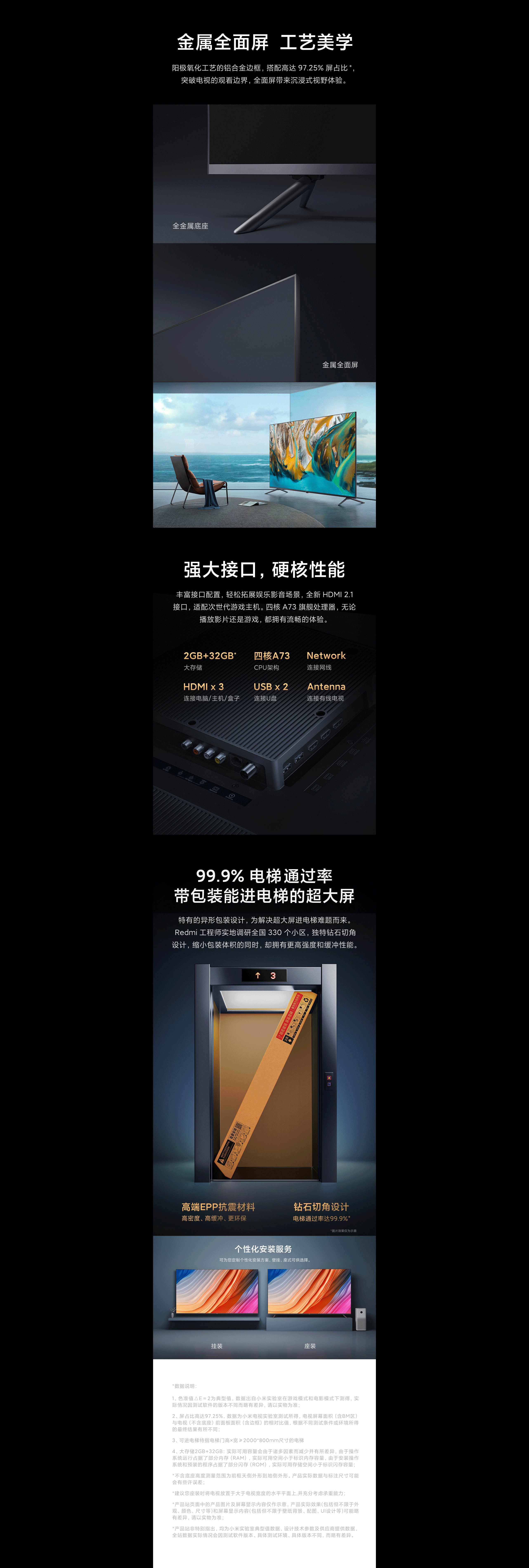 Redmi Max86电视美图和产品站(图ZMjUwMzc3NjA0) - 电商 - 站酷设计师神叨叨flash原创素材 - 站酷ZCOOL