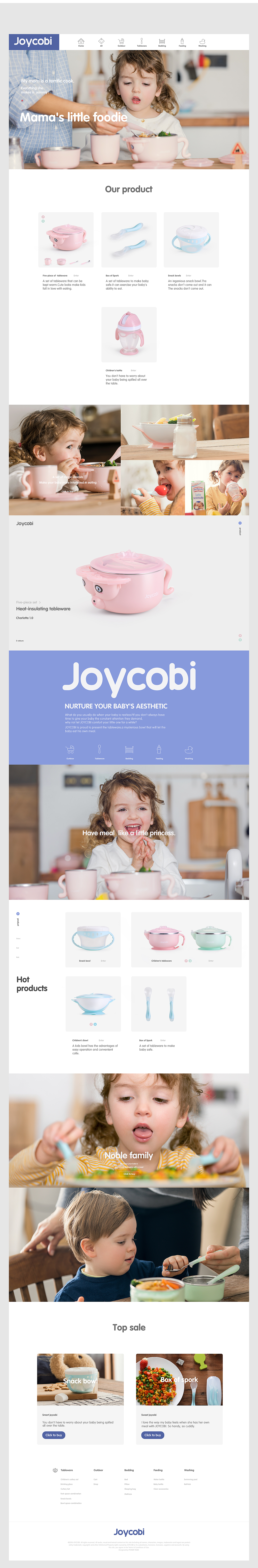 &lt;JOYCOBI&gt;母婴品牌 品牌策略视觉分享--by力虎广告