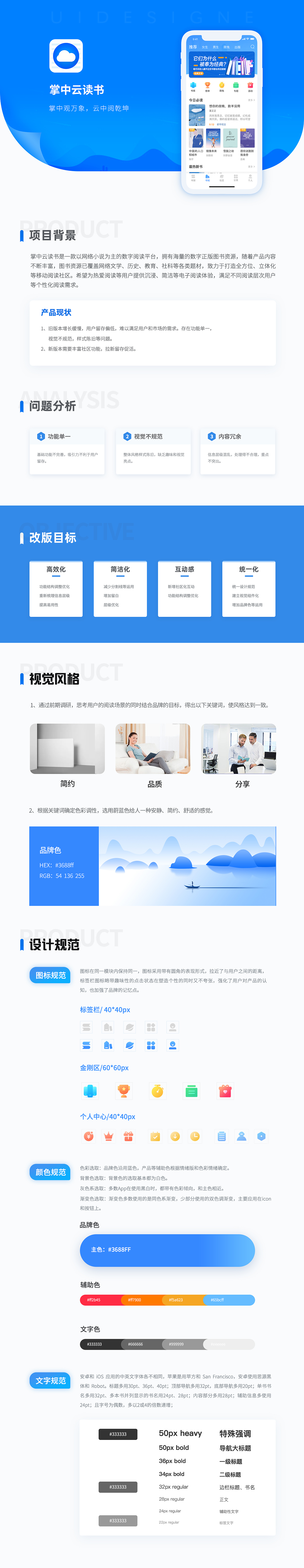 掌中云读书-阅读APP改版（图ZMjAzMDI0MzIw） - APP界面 - 站酷设计师猫昵酱原创素材 - 站酷ZCOOL
