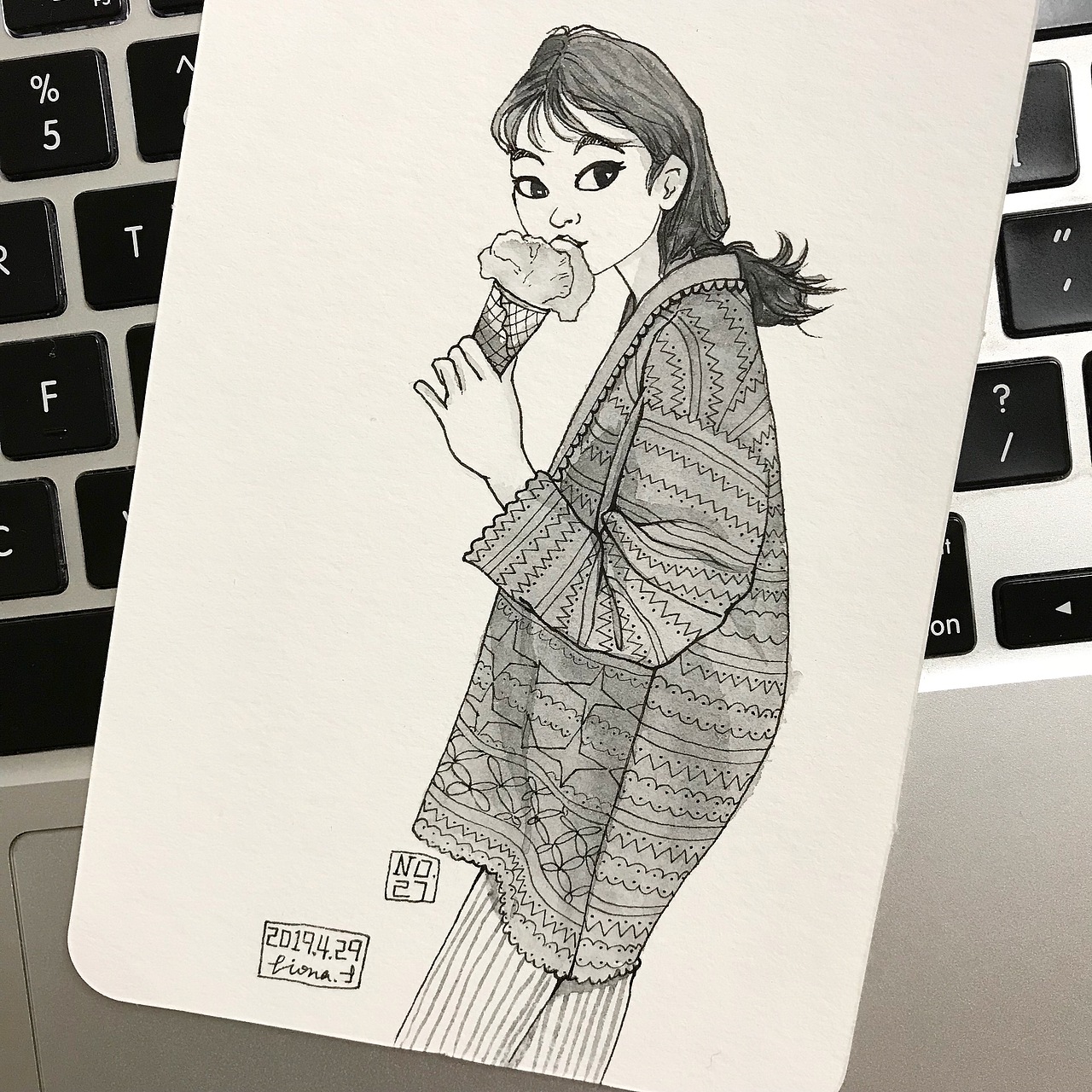 每日一画的小合集(1)——插画师昀耳（图ZMTk3NzQ5MjUy） - 艺术插画 - 站酷设计师昀耳原创素材 - 站酷ZCOOL