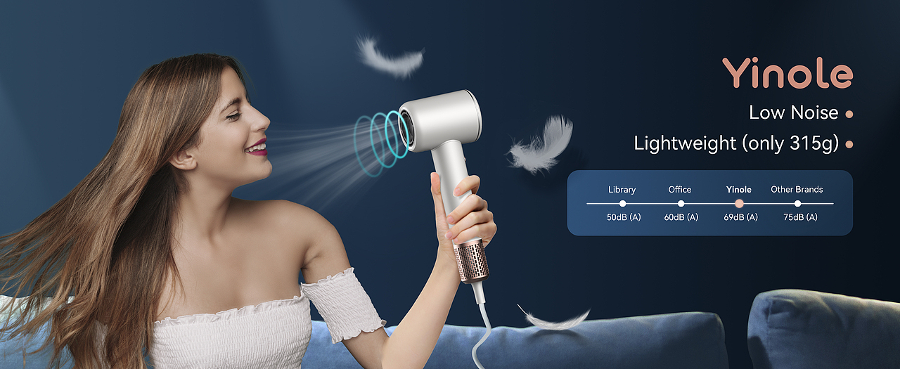 吹风机(白)&详情视觉