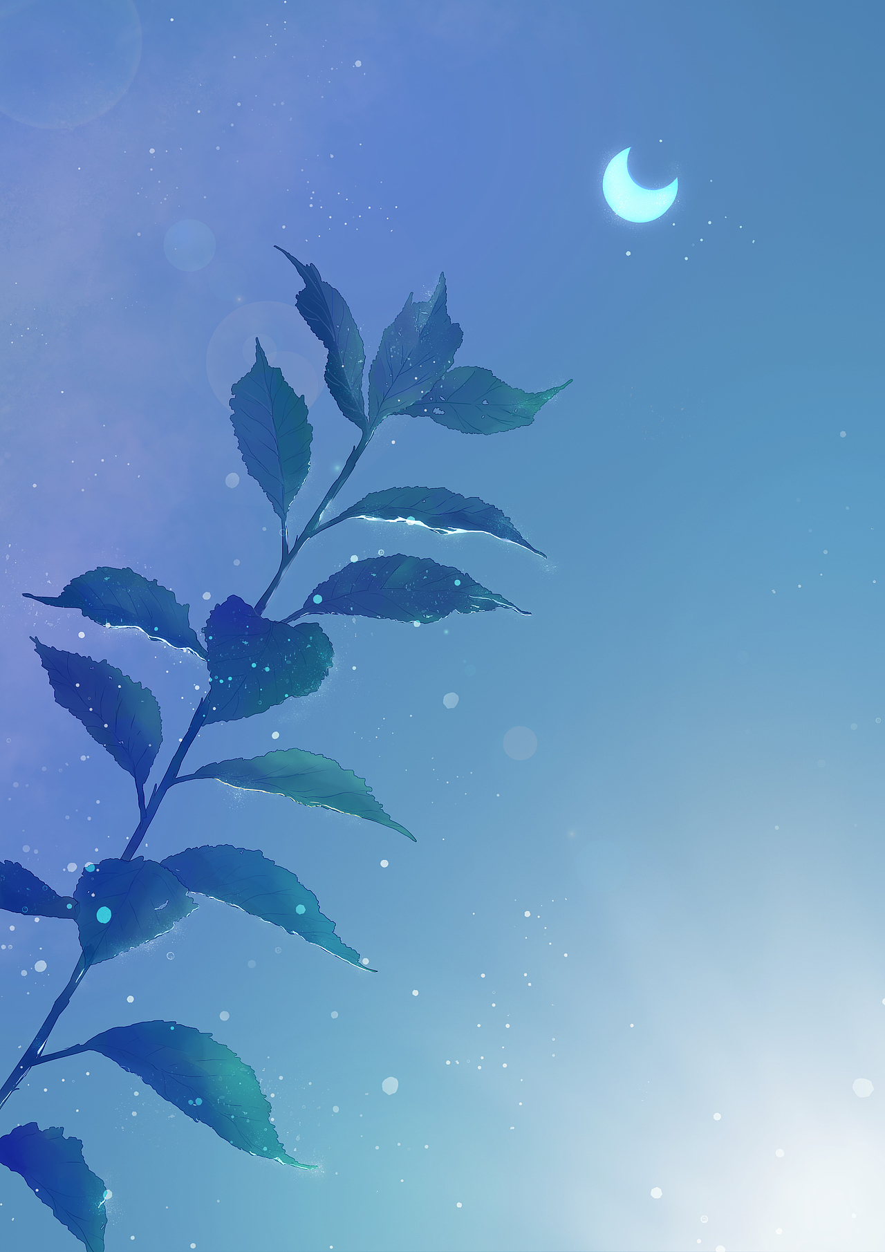 [板绘-200622]水彩風日食板繪