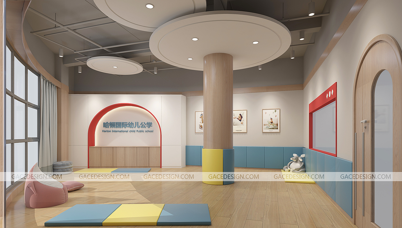 Gace Design 0-6早幼托教育设计丨哈顿国际幼儿公学（图ZMjMwNDc0NjIw） - 家装设计 - 站酷设计师GaceDesign原创素材 - 站酷ZCOOL