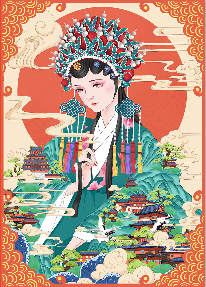 纸雕产品插画（图ZMjYzNTY5MzI4） - 商业插画 - 站酷设计师风桀骜原创素材 - 站酷ZCOOL