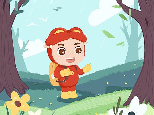 猪猪侠-春季节气海报