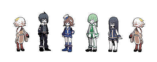 【像素】知音咖啡厅(第一部分)|插画|像素画|眠雀 - 原创作品 - 站酷