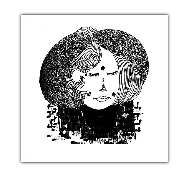 叩沁COQUN随笔手稿 [19]
<br>她肯定是想到了什么<br>表情才如此复杂<br>眼睛不安地闭着<br>嘴角苦涩地抿着<br>已经无法猜测<br>就这样定格了画面