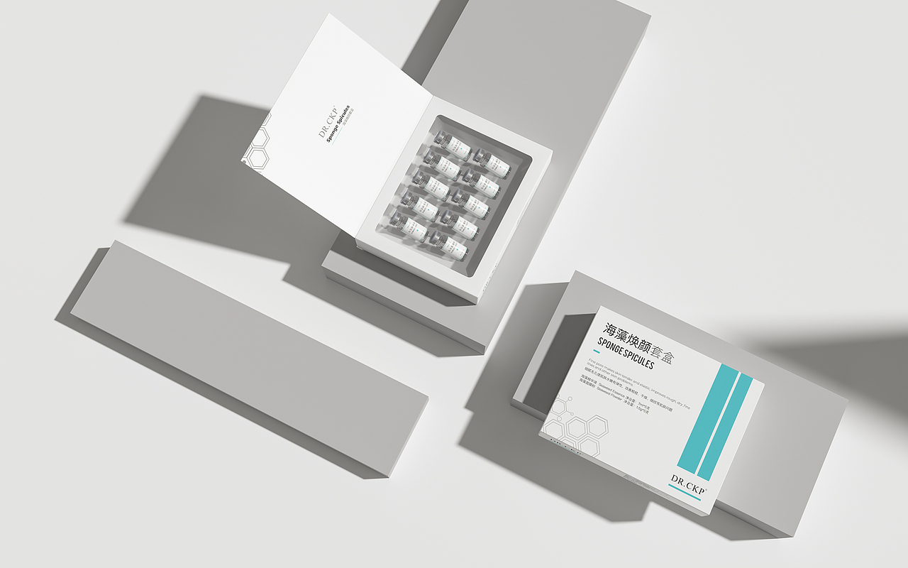 ckp×hellolink | 轻医美·海藻面膜精华套盒包装设计